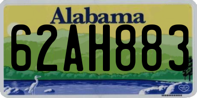 AL license plate 62AH883