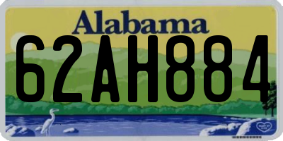 AL license plate 62AH884