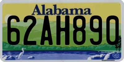 AL license plate 62AH890