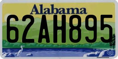 AL license plate 62AH895