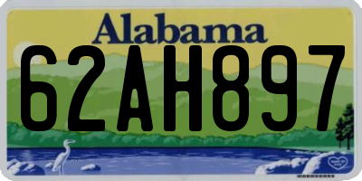 AL license plate 62AH897