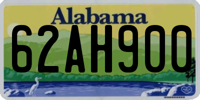 AL license plate 62AH900