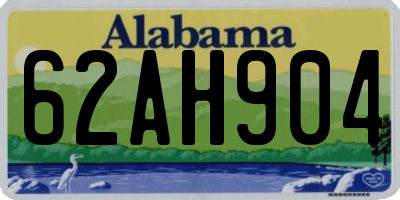 AL license plate 62AH904