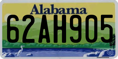 AL license plate 62AH905