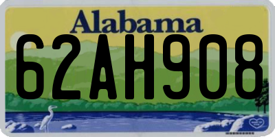 AL license plate 62AH908