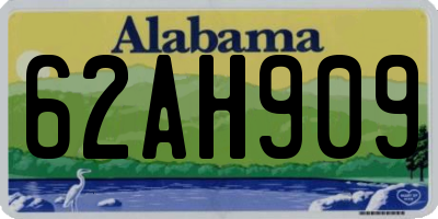 AL license plate 62AH909