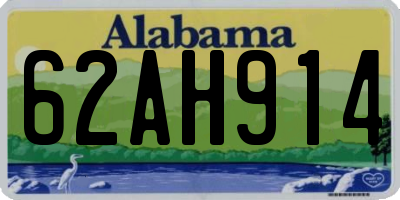 AL license plate 62AH914