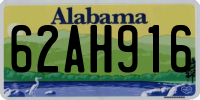 AL license plate 62AH916