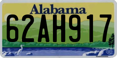 AL license plate 62AH917