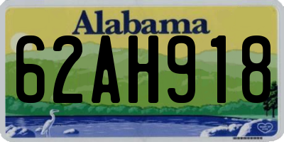 AL license plate 62AH918