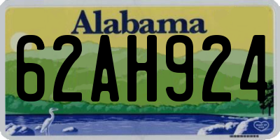 AL license plate 62AH924