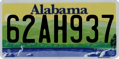 AL license plate 62AH937