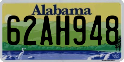 AL license plate 62AH948