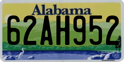 AL license plate 62AH952