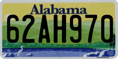 AL license plate 62AH970
