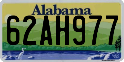 AL license plate 62AH977