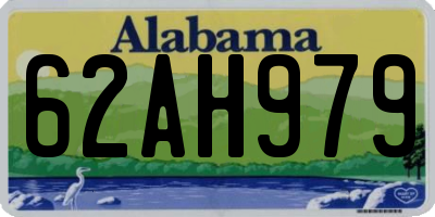 AL license plate 62AH979