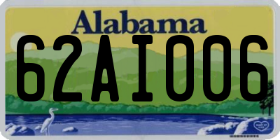 AL license plate 62AI006