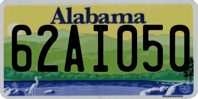 AL license plate 62AI050