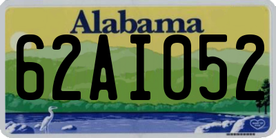 AL license plate 62AI052