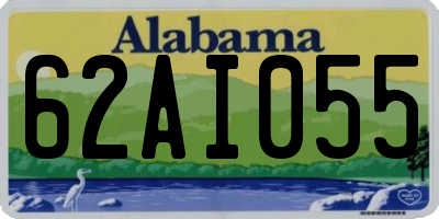 AL license plate 62AI055