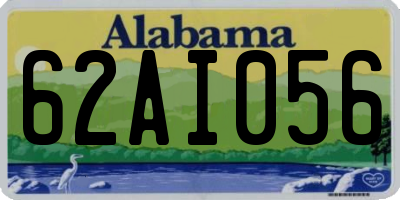AL license plate 62AI056