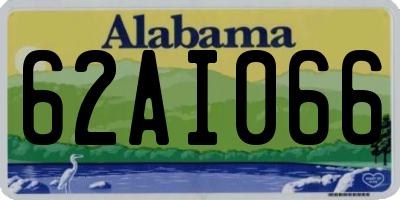 AL license plate 62AI066