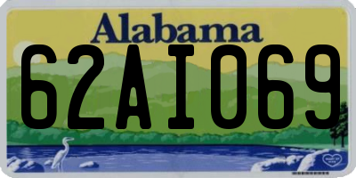 AL license plate 62AI069