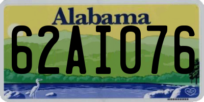 AL license plate 62AI076