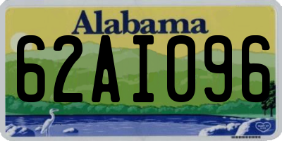 AL license plate 62AI096