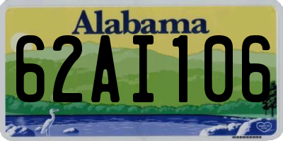 AL license plate 62AI106