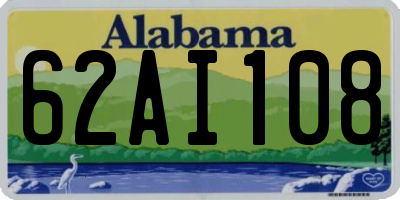 AL license plate 62AI108