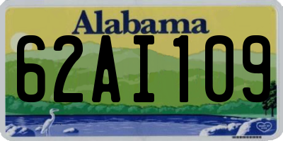 AL license plate 62AI109