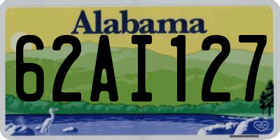 AL license plate 62AI127