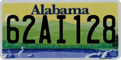 AL license plate 62AI128