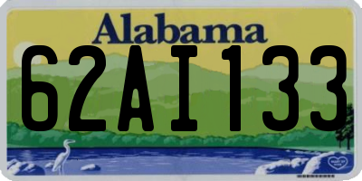 AL license plate 62AI133