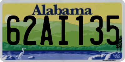 AL license plate 62AI135