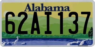 AL license plate 62AI137