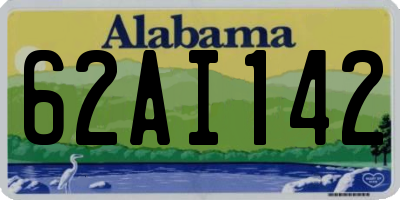 AL license plate 62AI142