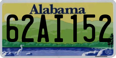 AL license plate 62AI152