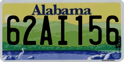 AL license plate 62AI156
