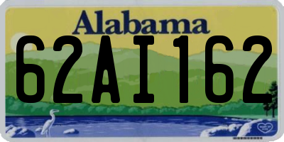 AL license plate 62AI162