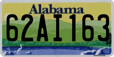 AL license plate 62AI163