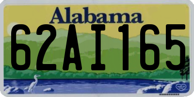 AL license plate 62AI165