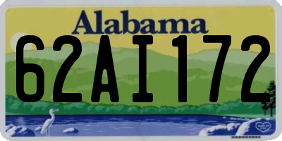 AL license plate 62AI172