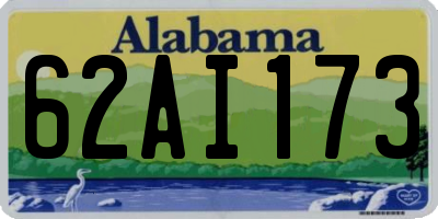 AL license plate 62AI173