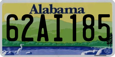 AL license plate 62AI185