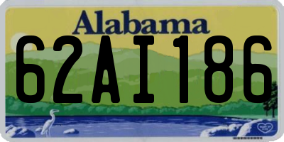 AL license plate 62AI186