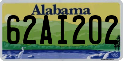 AL license plate 62AI202