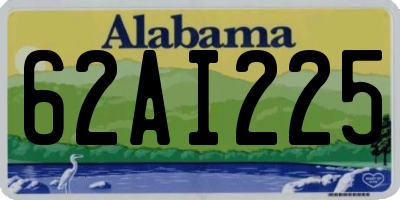 AL license plate 62AI225
